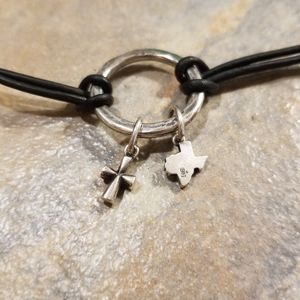 James Avery bracelet with 2 charms